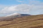 Snaefell, highest peak covered with snow!